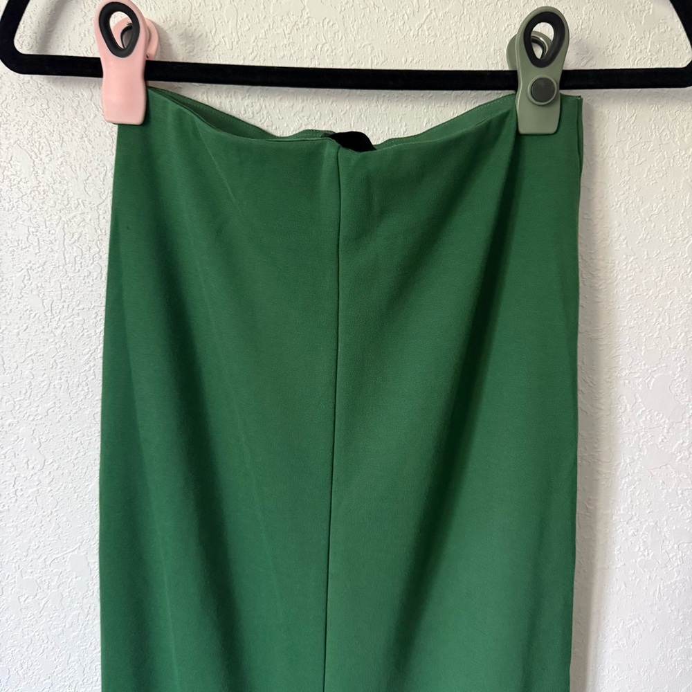 NWT Michael Costello x Revolve Amira Midi Skirt in Green - Picture 7 of 8